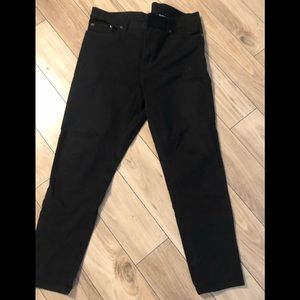 Banana republic skinny jeans (black)